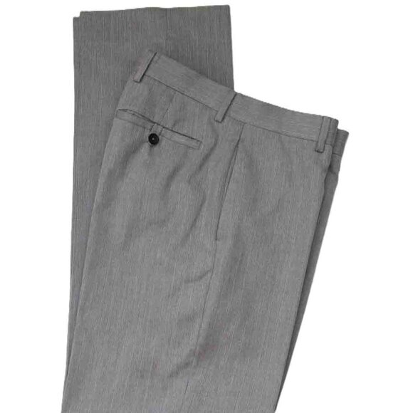 Banana Republic Modern Slim Fit Dress Pants Gray Pinstripe Men's Size 30 X 32 - Picture 1 of 2